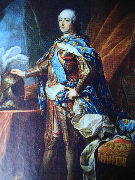 Jean Baptiste van Loo Portrait of Louis XV of France